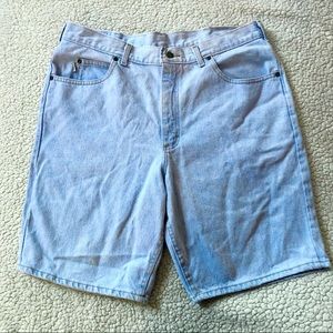 Riders VINTAGE Retro 90s Men’s Light-wash Denim Jean Shorts Size 38